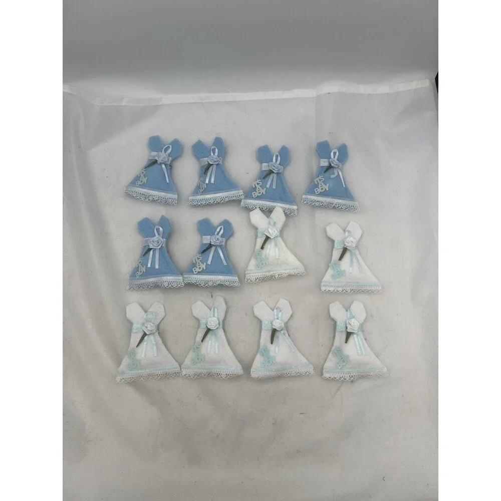 It’s a Boy Baby Shower Pins Recuerdos Felt Dress Corsage 12pc
